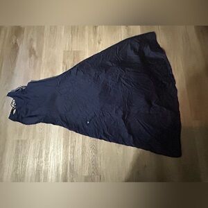 Elegant Blue Women's Dress